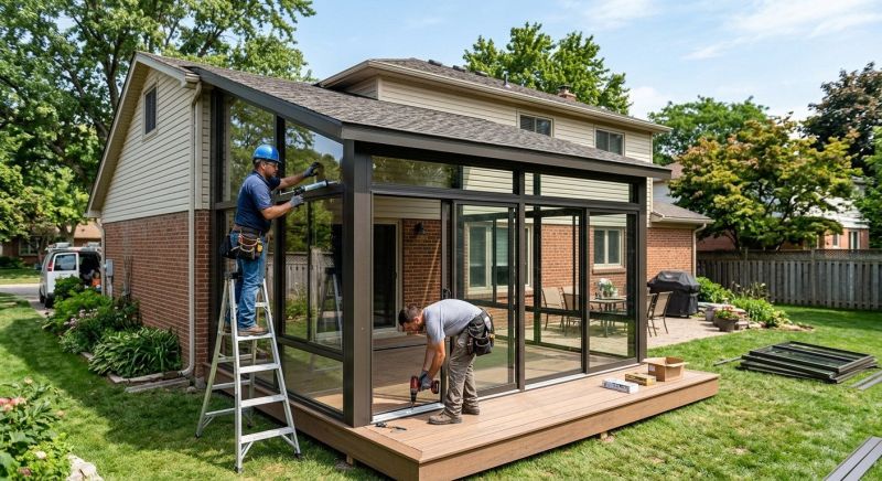 All Season Room Installation in Austin, TX