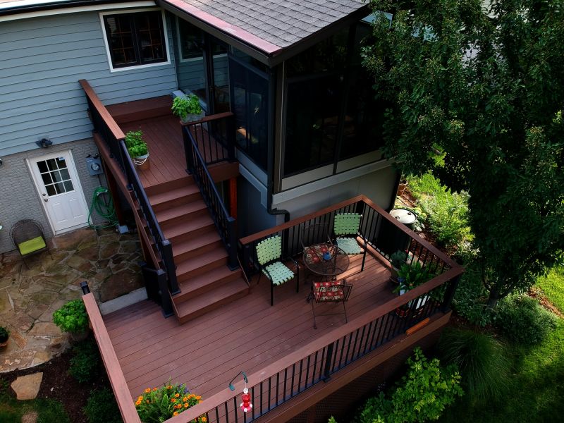 Modern Deck Enclosure